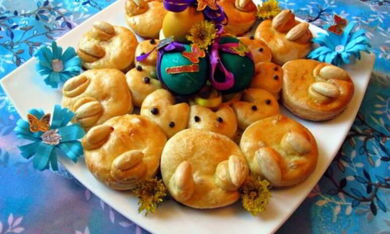 Рецепт пасхального заячьего хоровода
