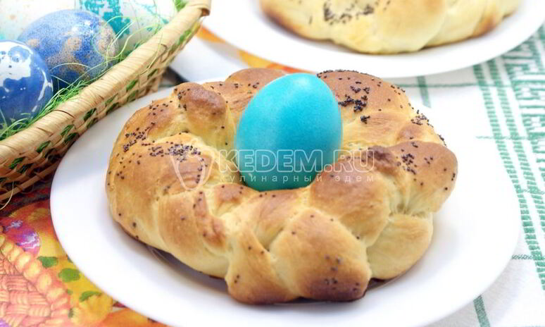 Рецепт пасхальных косичек