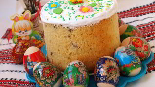 Пасхальные куличи на топленом молоке