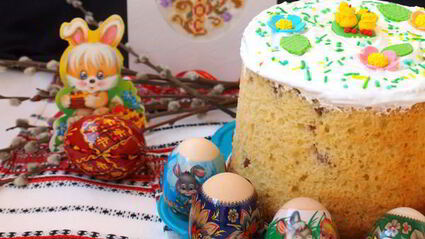пасхальные куличи на топленом молоке