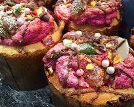 Пасхальные куличи с безе