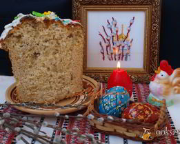 Пасхальные куличи с цельнозерновой мукой