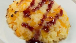 Рисовые куличики с курагой