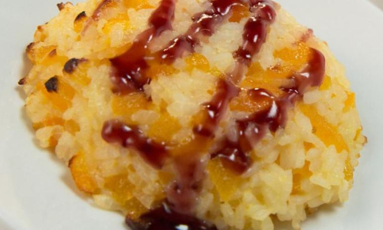 Рецепт рисовых куличиков с курагой