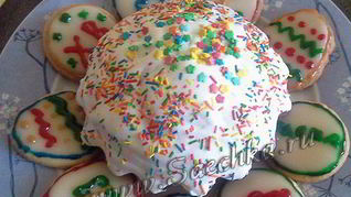 Шоколадный кулич