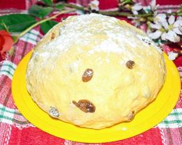 Тесто для кулича на сухих дрожжах