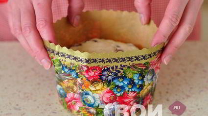 творожный кулич