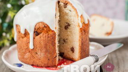 творожный кулич