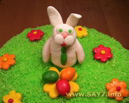 Украшение торта Пасхальный