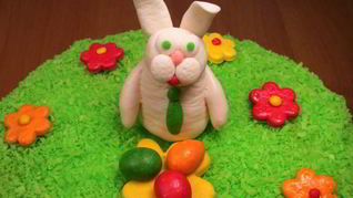 Украшение торта Пасхальный