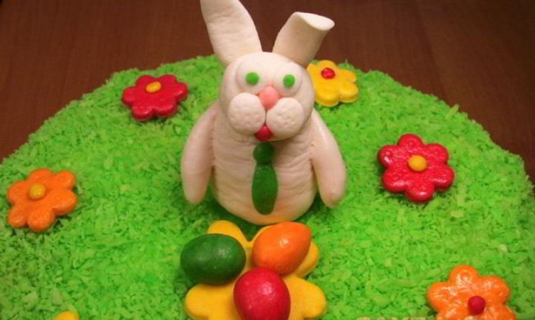 Рецепт украшения торта пасхальный