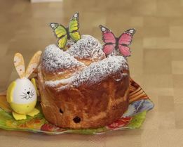 Заварной пасхальный кулич образца 1927 года