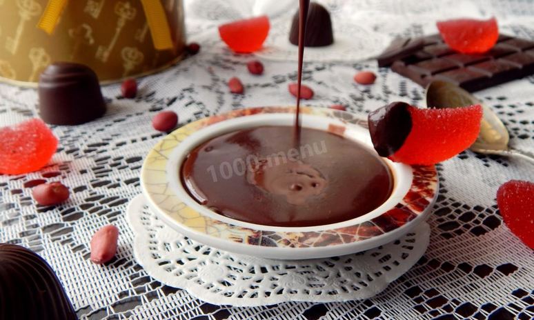 Рецепт шоколада для украшения