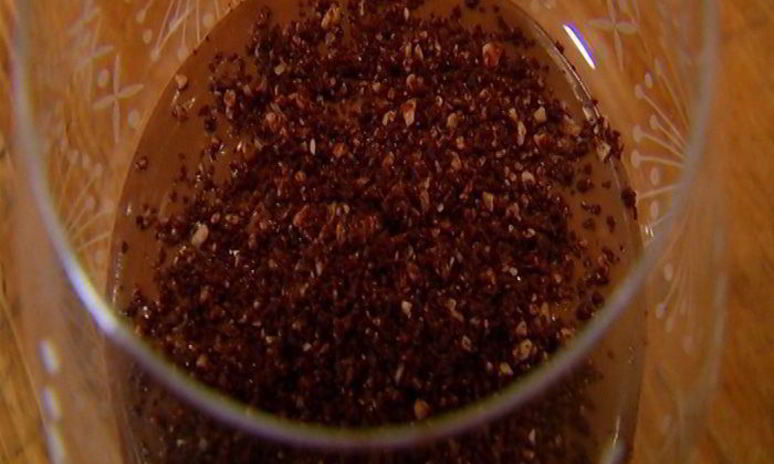 Рецепт шоколадна-орехового крамбл