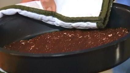 шоколадно-ореховый крамбл