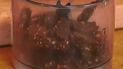 шоколадно-ореховый крамбл