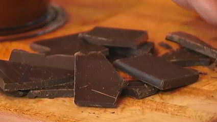 шоколадно-ореховый крамбл