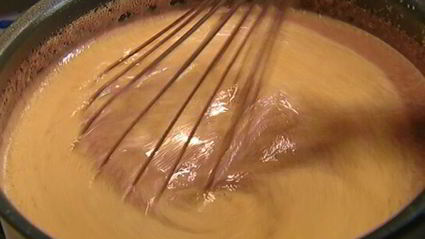 шоколадно-ореховый крамбл