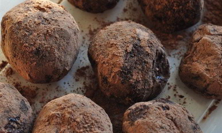 Рецепт шоколадных трюфелей с ванилью