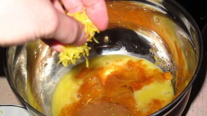 абрикосово-коричное суфле