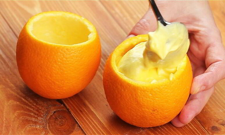 Рецепт апельсинового суфле