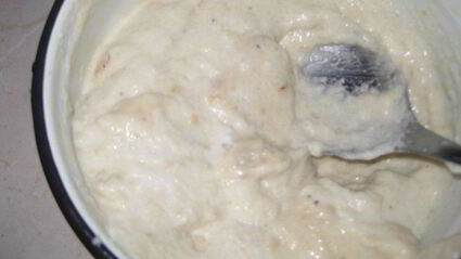 хлебно-луковое суфле