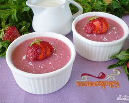 Клубничное суфле