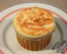 Кокосовое суфле с ананасом