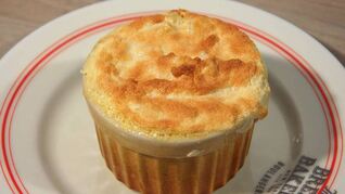 Кокосовое суфле с ананасом