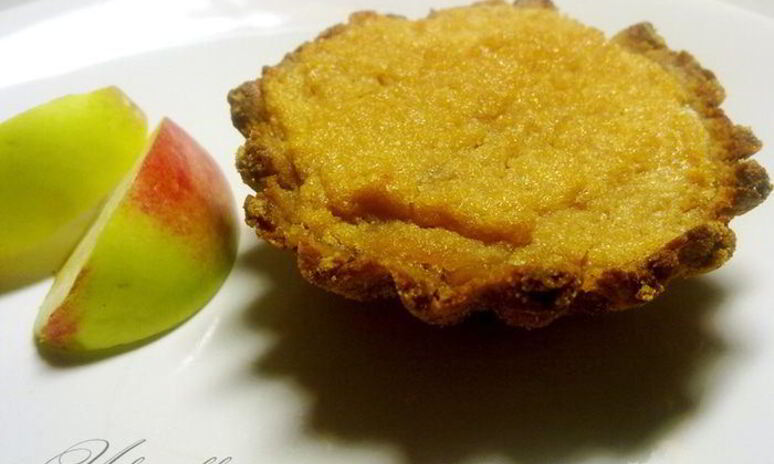 Рецепт корзиночек с яблочным суфле