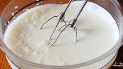 персиковый торт-суфле