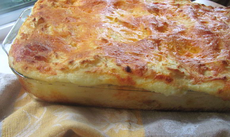 Рецепт простого сырного суфле