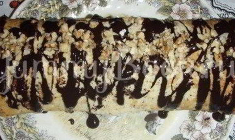 Рецепт рулета с нежным — суфле кремом