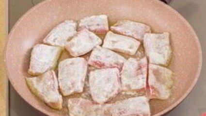 рыба в сырном суфле