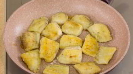 рыба в сырном суфле