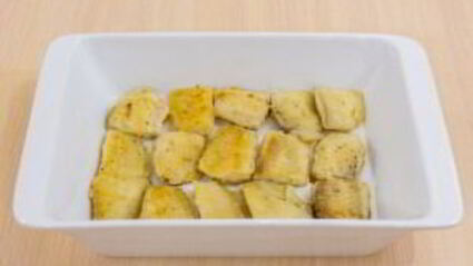 рыба в сырном суфле