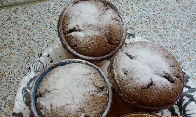 Рецепт шоколадного суфле с апельсиновым сиропом