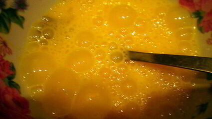 сибас с творожно-сырным суфле и семгой