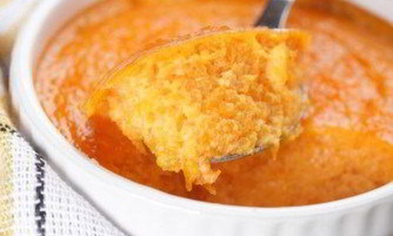 Рецепт сладкого морковного суфле