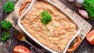 Суфле из индейки в духовке