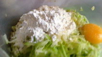 суфле из кабачков с куриными фрикадельками