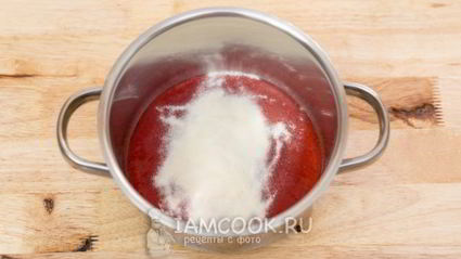 суфле из клубники с желатином