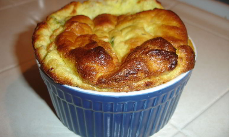 Рецепт суфле из краба