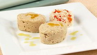 Суфле из курицы c овощами