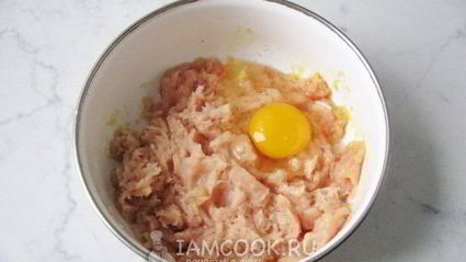 суфле из курицы с овощами