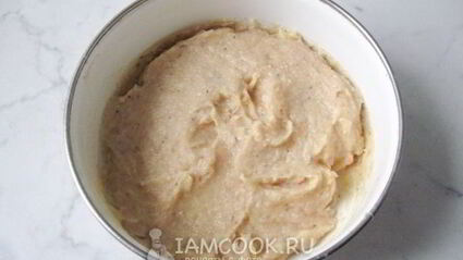 суфле из курицы с овощами