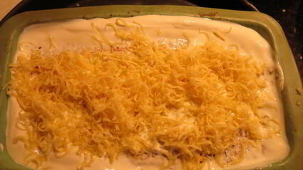 суфле из овощей под маслятами в сметане