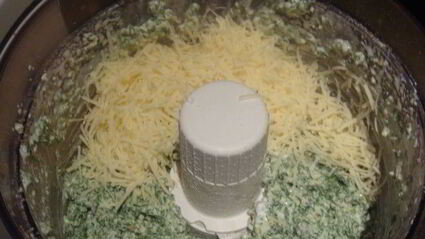 суфле из шпината с пармезаном