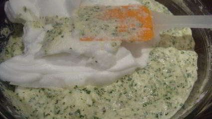 суфле из шпината с пармезаном