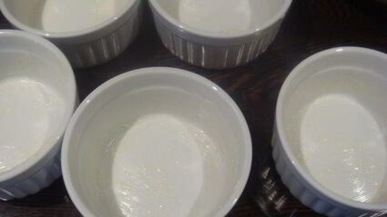 суфле из шпината с пармезаном